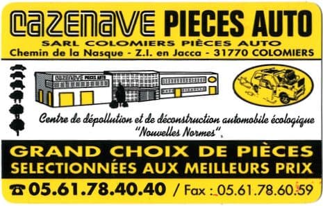 Carte « Centre de dépollution et de déconstruction automobile écologique Nouvelles Normes »