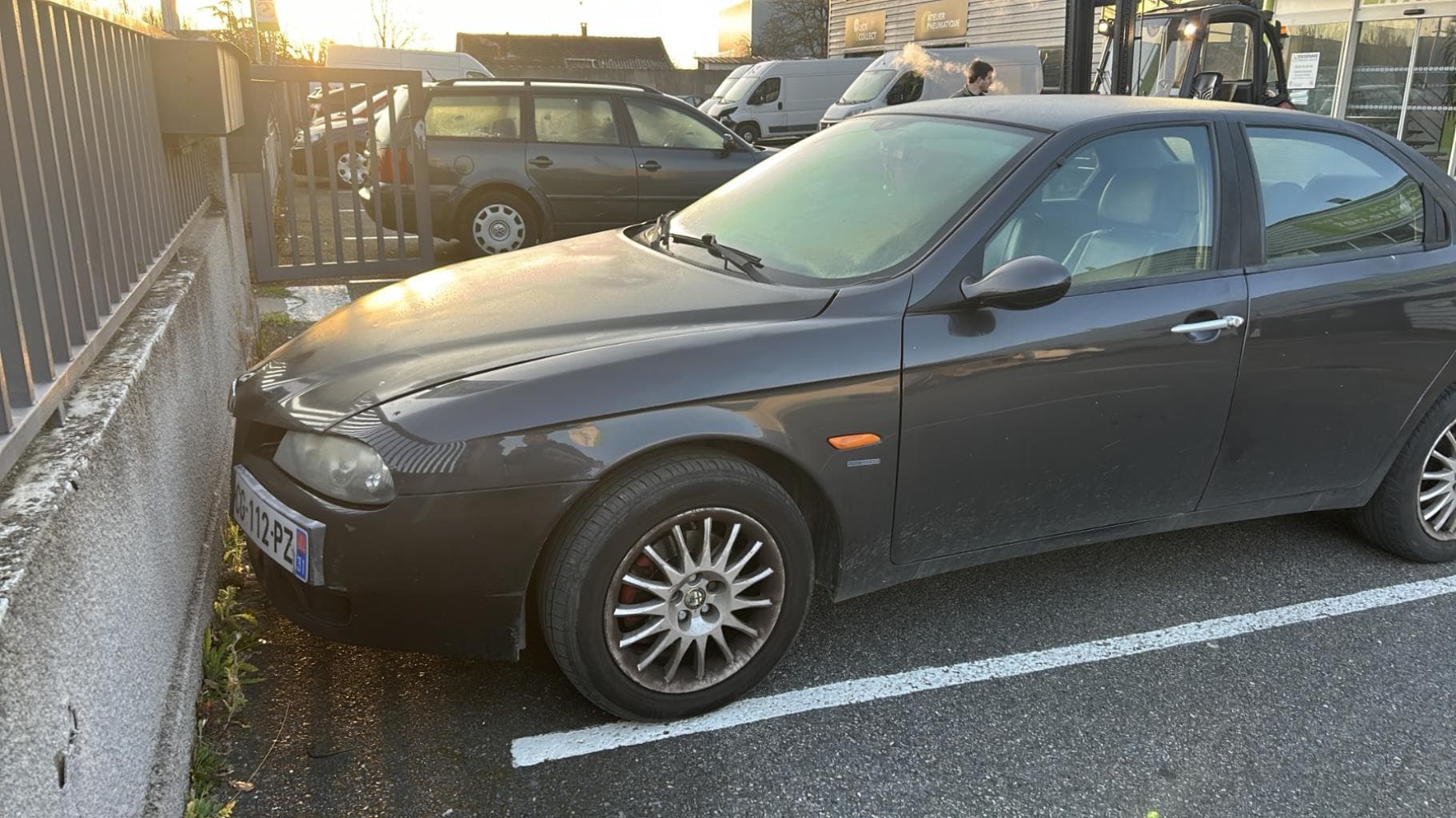 Vitre arriere gauche Alfa Romeo 156 · photo 1