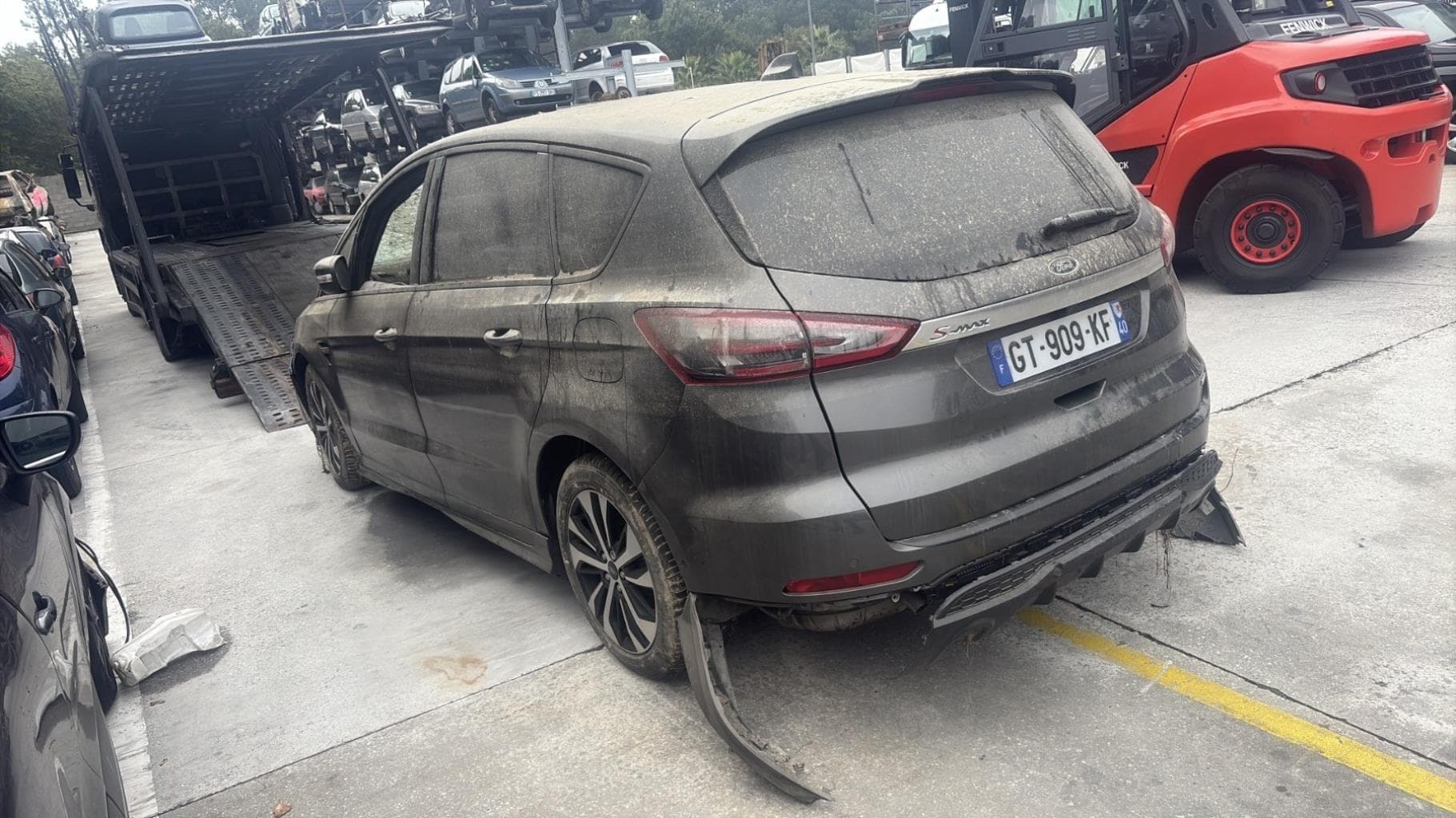 Vitre arriere gauche Ford S-max 2 · photo 1