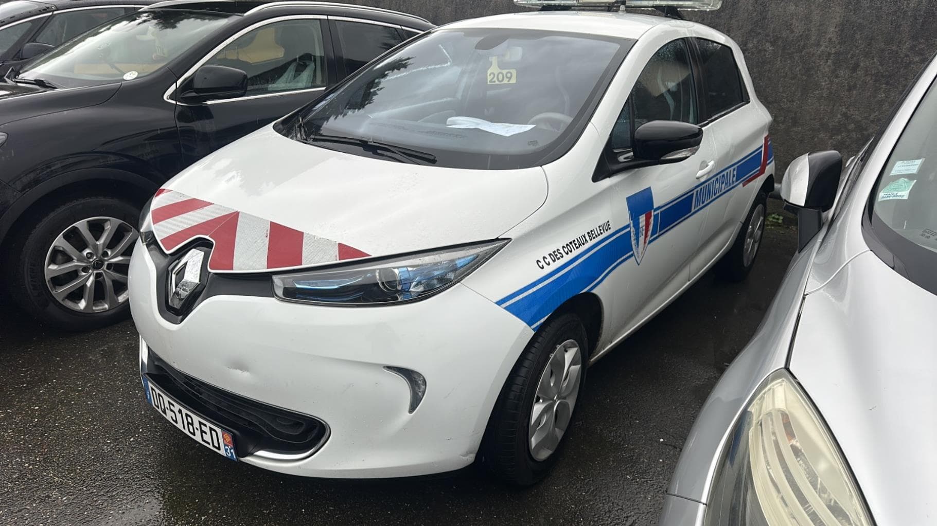 Custode avant gauche (porte) Renault ZOE 1 · photo 1